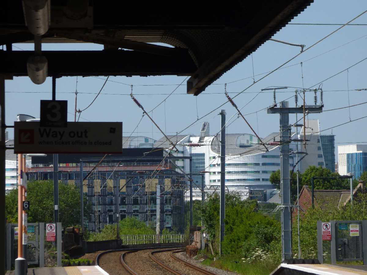 Birmingham Health Innovation Campus and the QEHB - Selly Oak Station - 4th June 2023